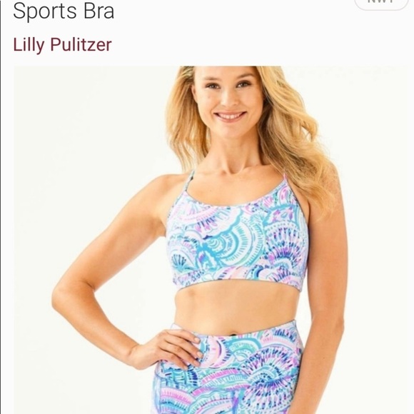 - Lily Pulitzer  sports bra - Picture 1 of 5